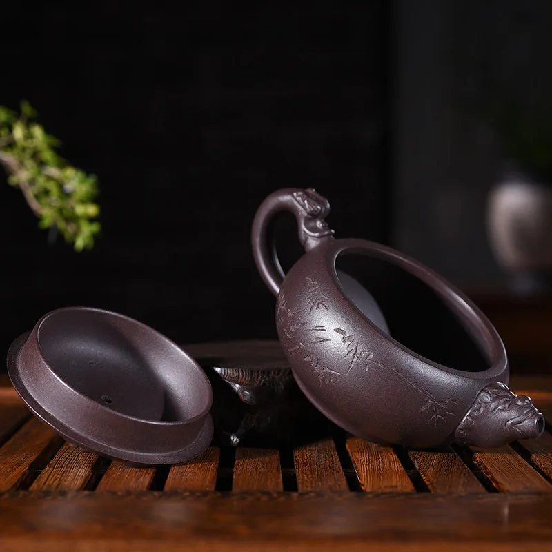 Март Новый! Исин город фиолетовый песок горшок 190 мл подлинный известный ручной