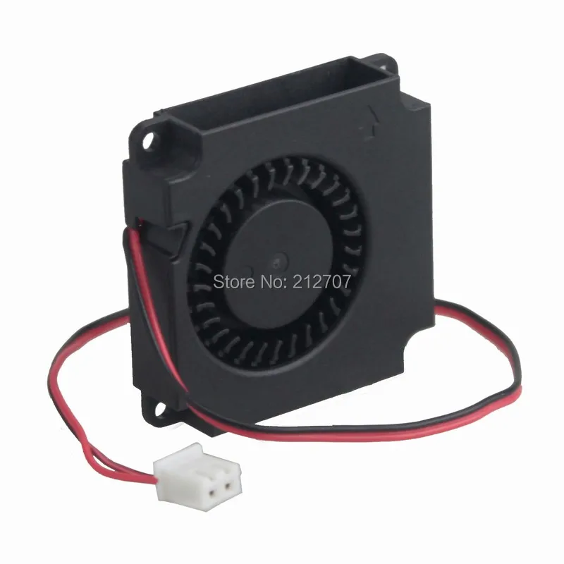 

5PCS Gdstime DC 12V 2Pin Brushless Blower Fan 4010 Ball Bearing Computer Cooler Small Cooling Fans