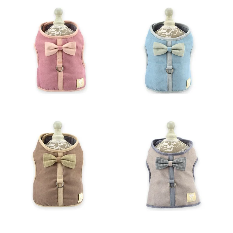 Женский Осенний дышащий мягкий поводок привязка в Корейском стиле с бантом