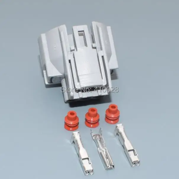 

shhworldsea 2/5/30/100sets 2.2mm 3 Pin/Way Automotive Electric Connector Directional Plug For Honda Fit Accord CR-V XR-V