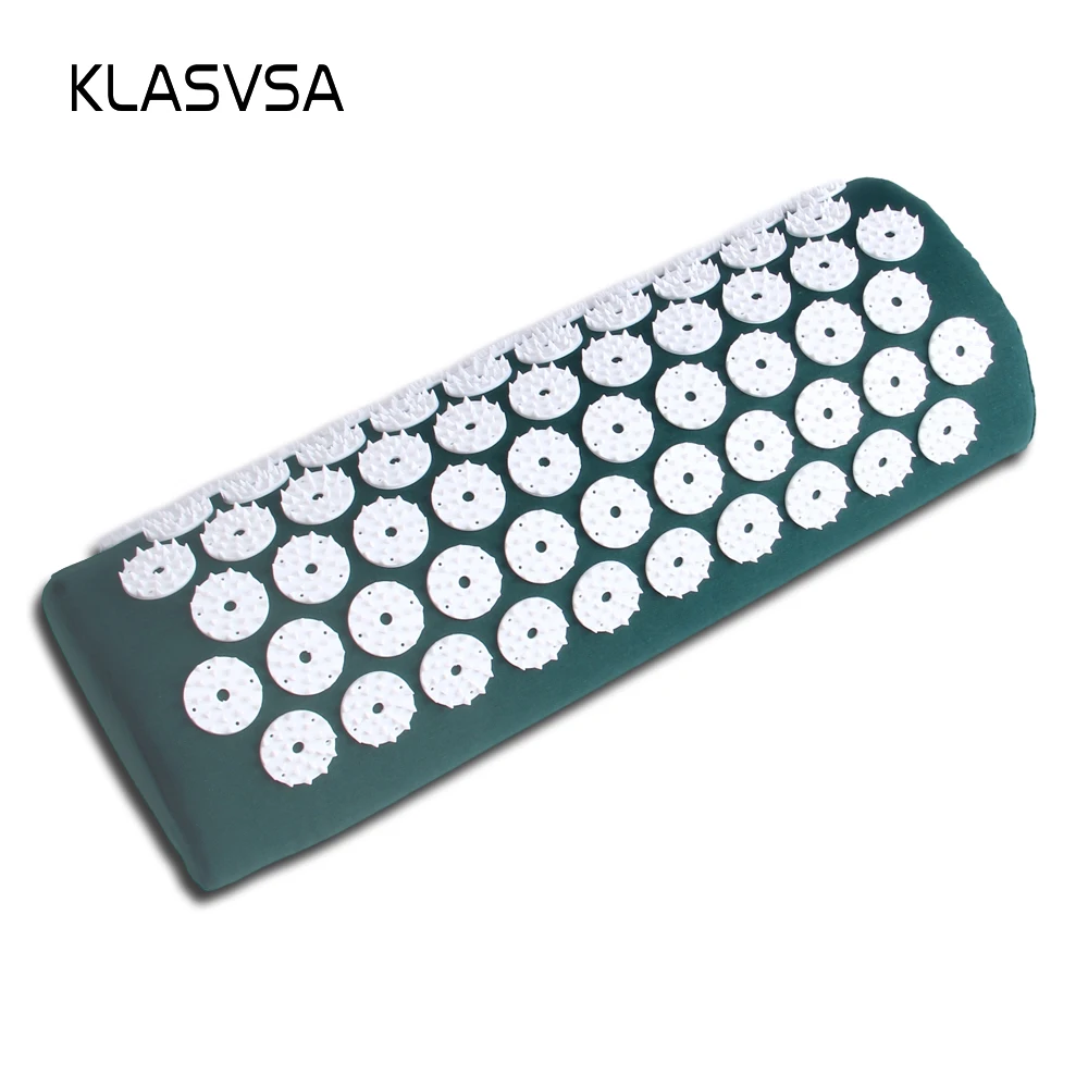 KLASVSA Массажер для акупрессуры Подушка иглоукалывание стресс коврик для рефлексотерапии голова назад ноги боли в ногах Расслабление здоровье