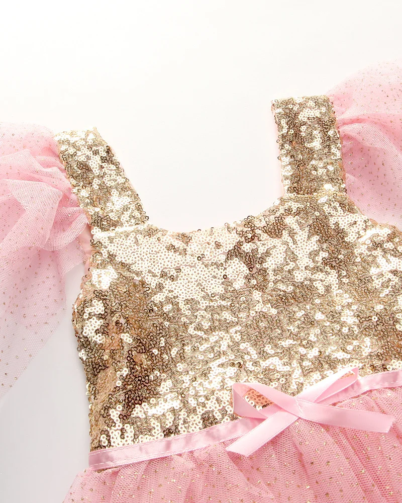 Новое модное стильное платье для девочек на весну-лето дизайнерское принцессы из