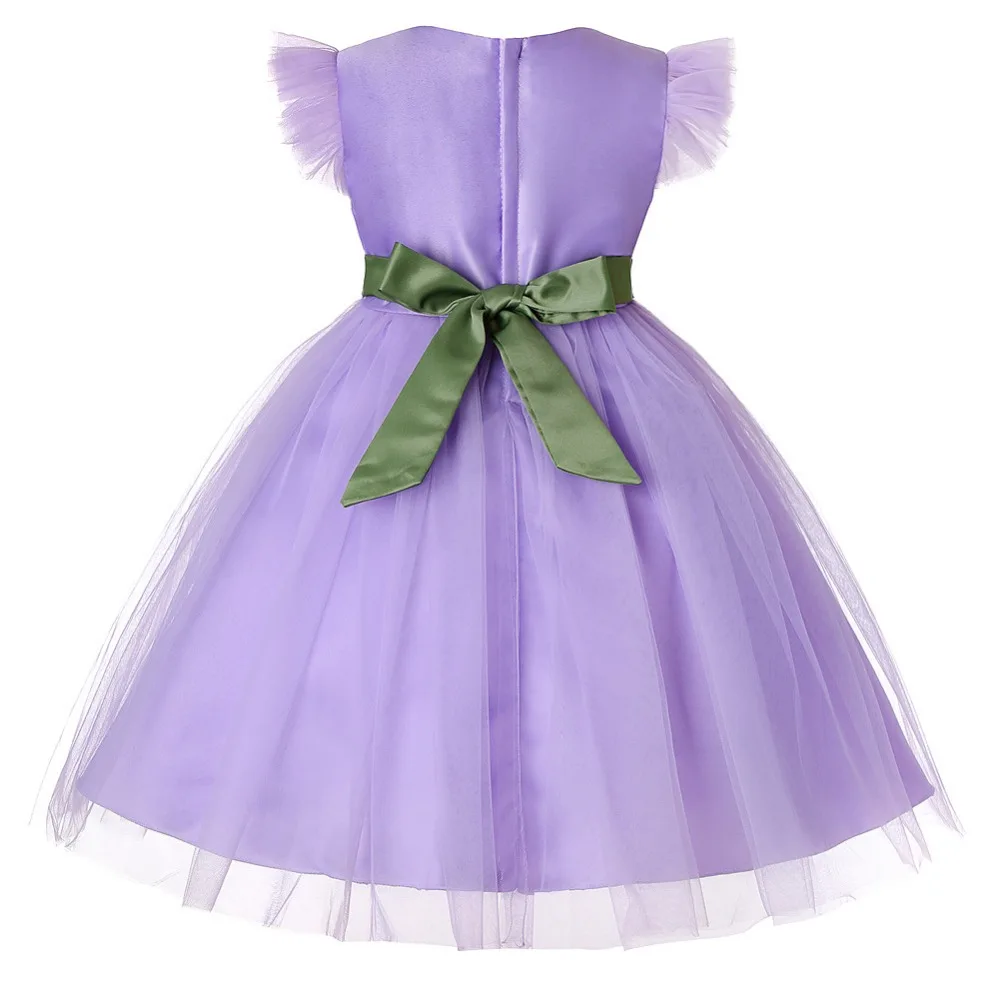 Girl Princess Dress Embroidery Children Festival Costumes Baby Girls Wedding Party Kids Voile Dresses For | Детская одежда и обувь