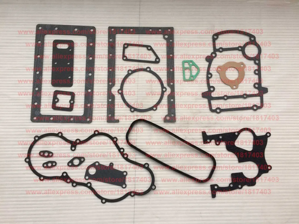 Комплект прокладок двигателя детали дизельных двигателей Laidong KAMA KM385T и KM385BT |