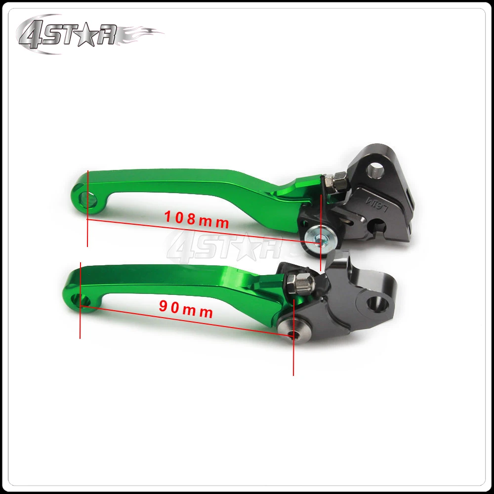 Рычаг тормоза сцепления мотоцикла CNC для KAWASAKI KX125 2006-2008 KX250 2005-2008 KX250F 2005-2012 KX450F 2006-2018