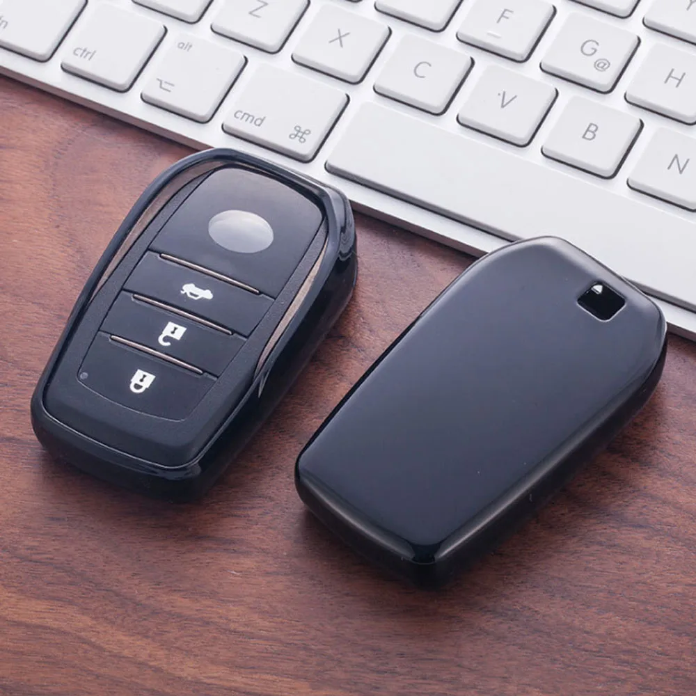 Мягкий ТПУ чехол для дистанционного ключа от машины Toyota Chr C hr Land Cruiser 200 Avensis Auris