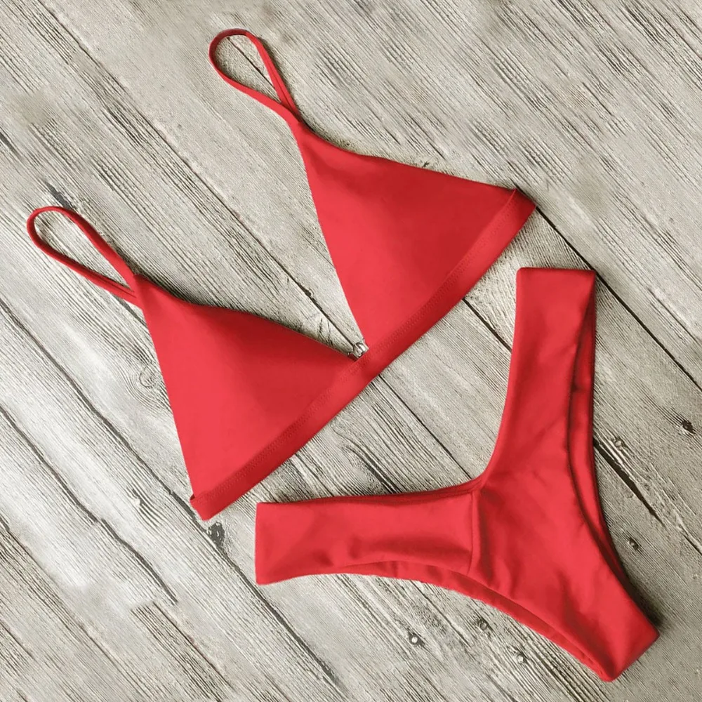 2018 сексуальный купальник с высокими плавками женское микро бикини набор