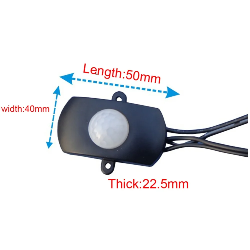 PIR инфракрасный датчик движения для человеческого тела мини регулируемый из