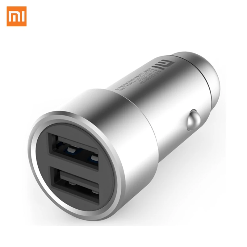 Универсальное автомобильное зарядное устройство Xiaomi 5 в 3 6 А со светодиодной