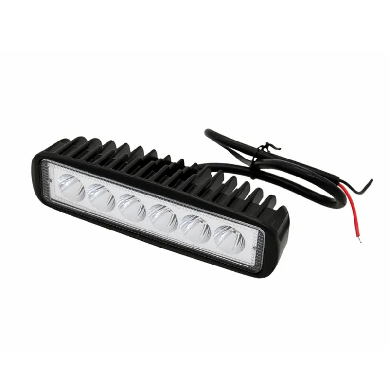 2 шт./пара SUNKIA 6 дюймов 18 Вт светодиодный рабочий светильник бар 12V внешний фары автомобиля Тюнинг Offroad 4x4 ATV грузовик Габаритные огни