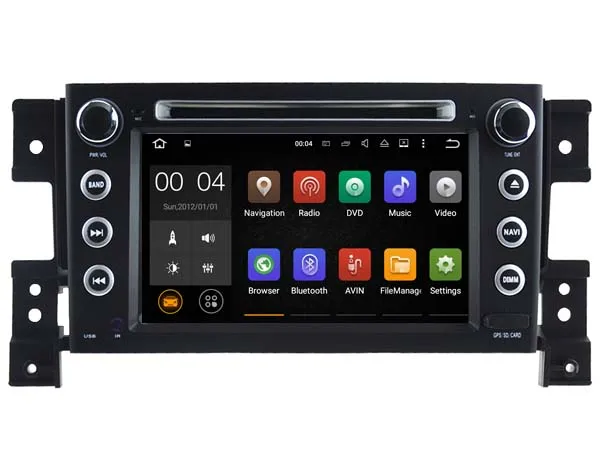 Android 9 0 автомобильный аудио dvd-плеер для SUZUKI Grand Vitara 2005-2012 gps автомобильное