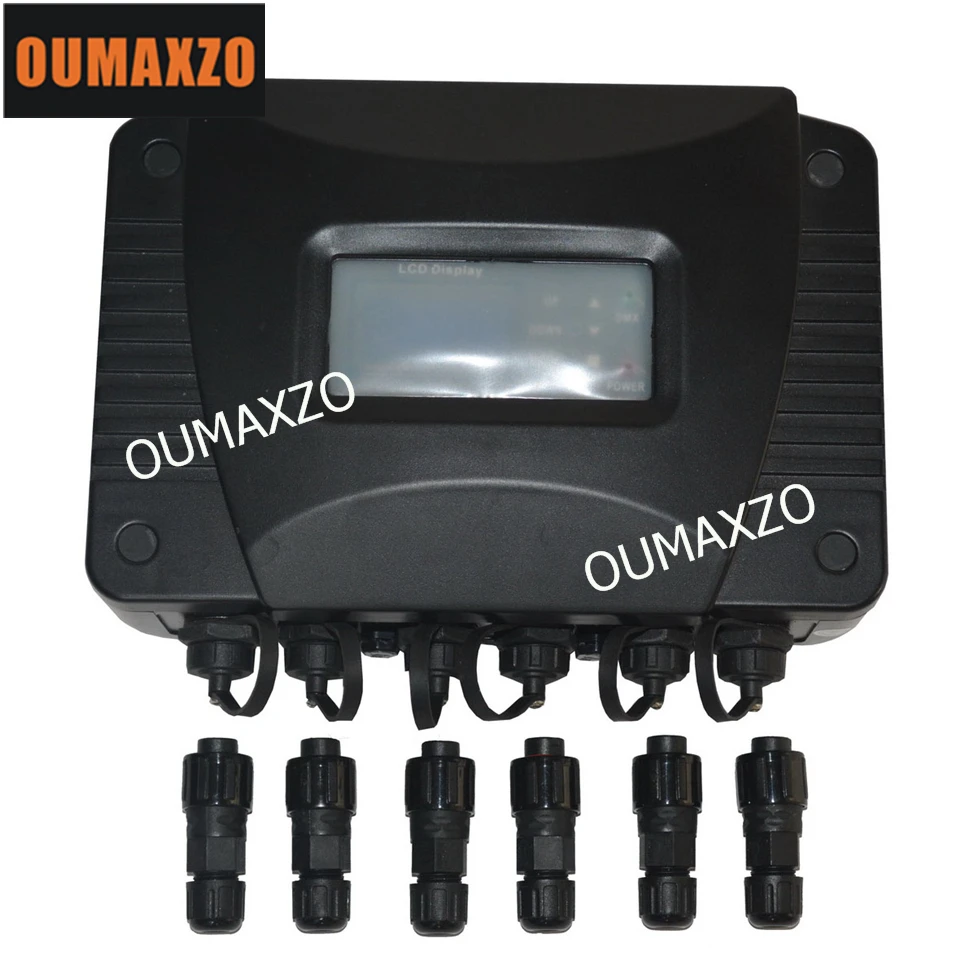 

OUMAXZO-1318 DMX усилитель сигнала наружный DMX Дистрибьютор для сценического оборудования IP65 наружный DMX Дистрибьютор