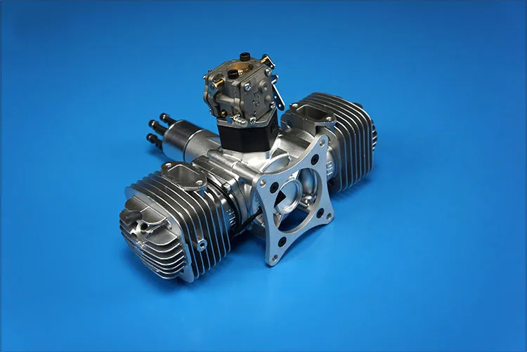 Оригинальный бренд Новый DLE 120CC двухцилиндровый бензиновый/бензиновый двигатель