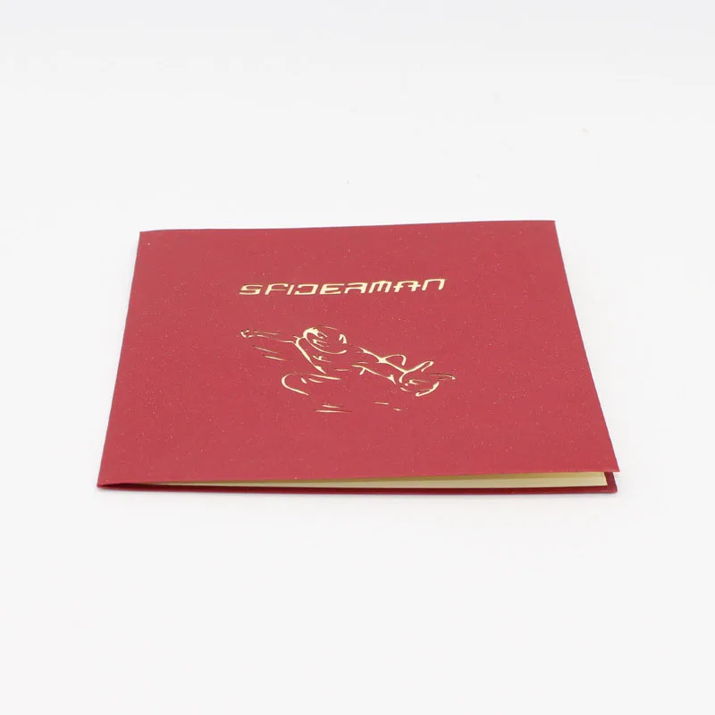 3D лазерная вырезка ручной работы милая мультяшная кошка бумажное приглашение