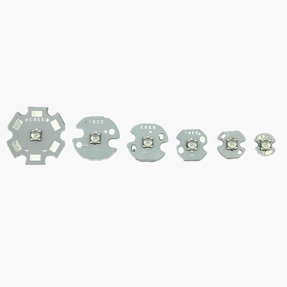5 шт. Cree XTE XT-E 5 Вт Королевский синий 445-450NM Высокая мощность Led с 8 мм 10 мм 12 мм 14 мм 16 мм 20 мм алюминий PCB