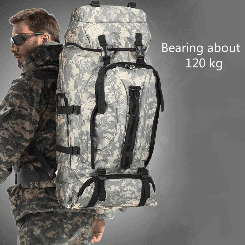90L нейлоновый водонепроницаемый тактический рюкзак тактическая сумка уличный