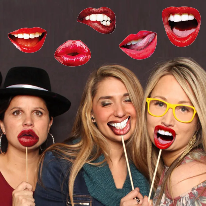 20 шт. забавные Карандаши для губ|booth|booth propsbooth photo |