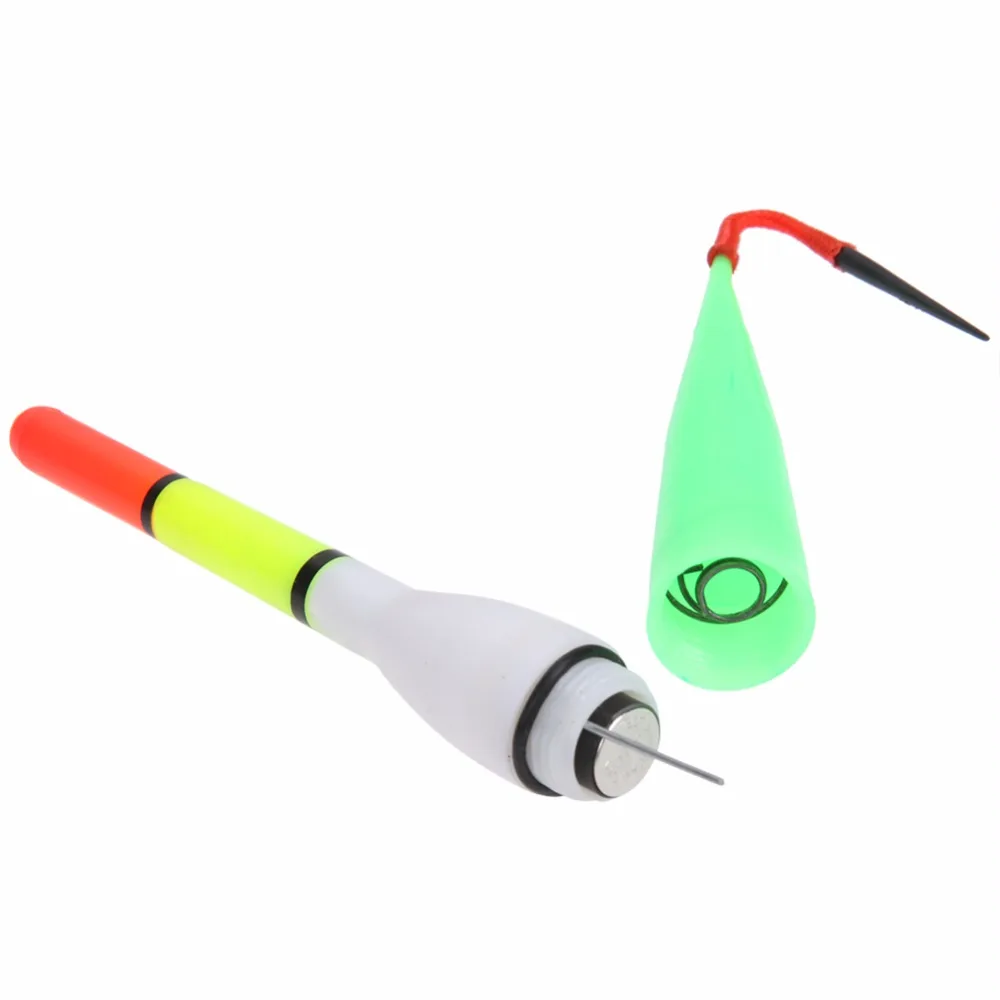 5 шт. светящийся плавающий рыболовный пробковый пластиковый светодиодный легкий