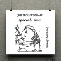 zhuoang dear daring i love you design stamp scrapbook rubber stamp craft clear stamp card seamless stamp