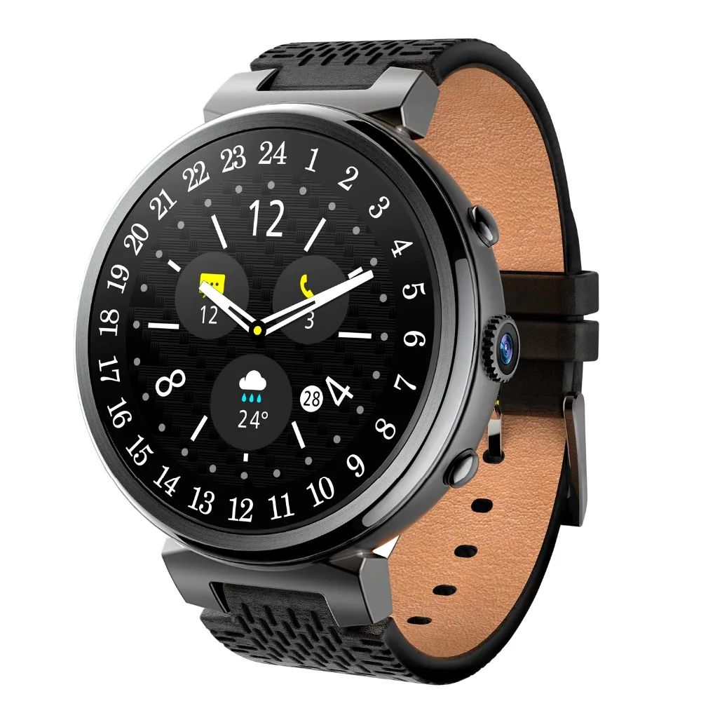 Cawono CA04 3g gps Wi-Fi умные часы Android 5 1 MTK6580 2 ГБ + 16 Smartwatch монитор сердечного ритма