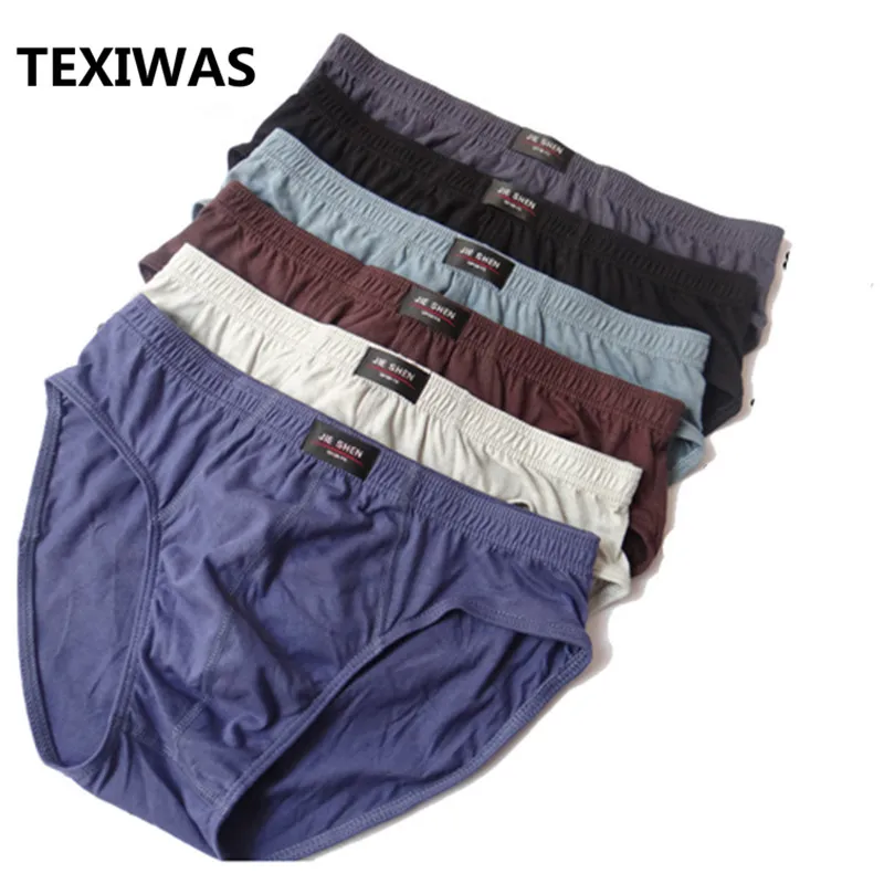 Трусы тригонометрические мужские из 100% хлопка дышащее нижнее белье свободного