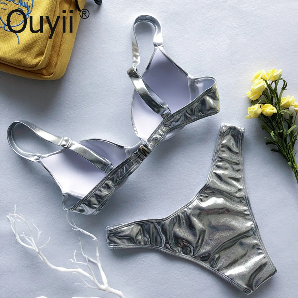 Женский купальник сексуальное бикини яркое кожаное 2019| |