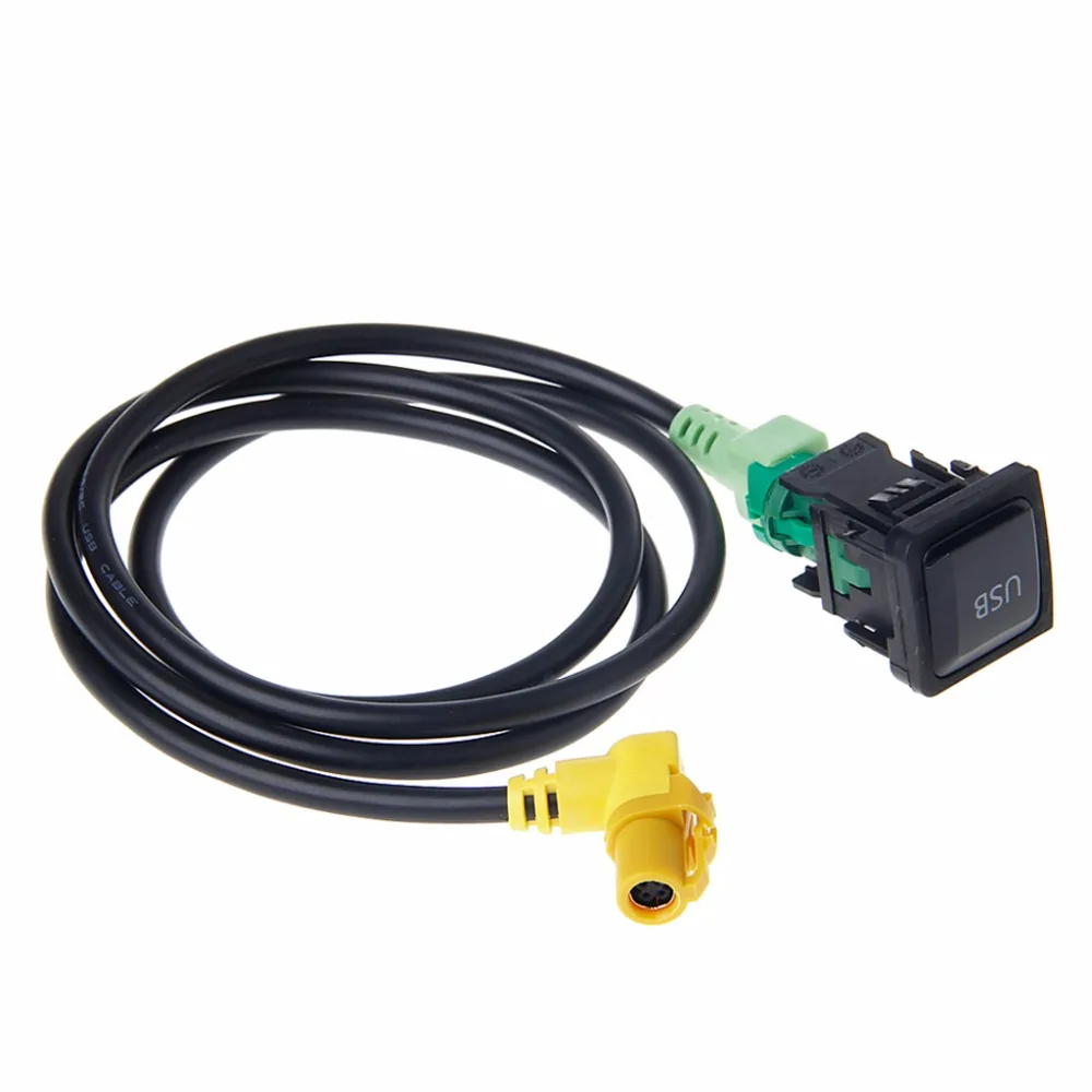Горячий OEM USB кабель переключения подходит для GOLF SCIROCCO RCD510 RNS315 MK5 MK6 кабели 95 см