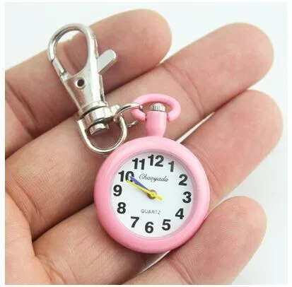 Популярные женские Симпатичные Медсестры Брошь карманные часы Бронзовый Кварц