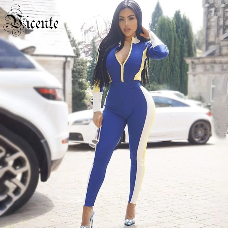 VC все бесплатная доставка 2020 Новый трендовый цветной блок передняя молния с