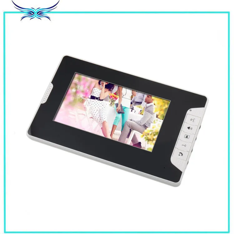 IP65 waterproof out door camera unit 7inch color screen video phone system+electric bolt lock+power supply+exit button | Безопасность и