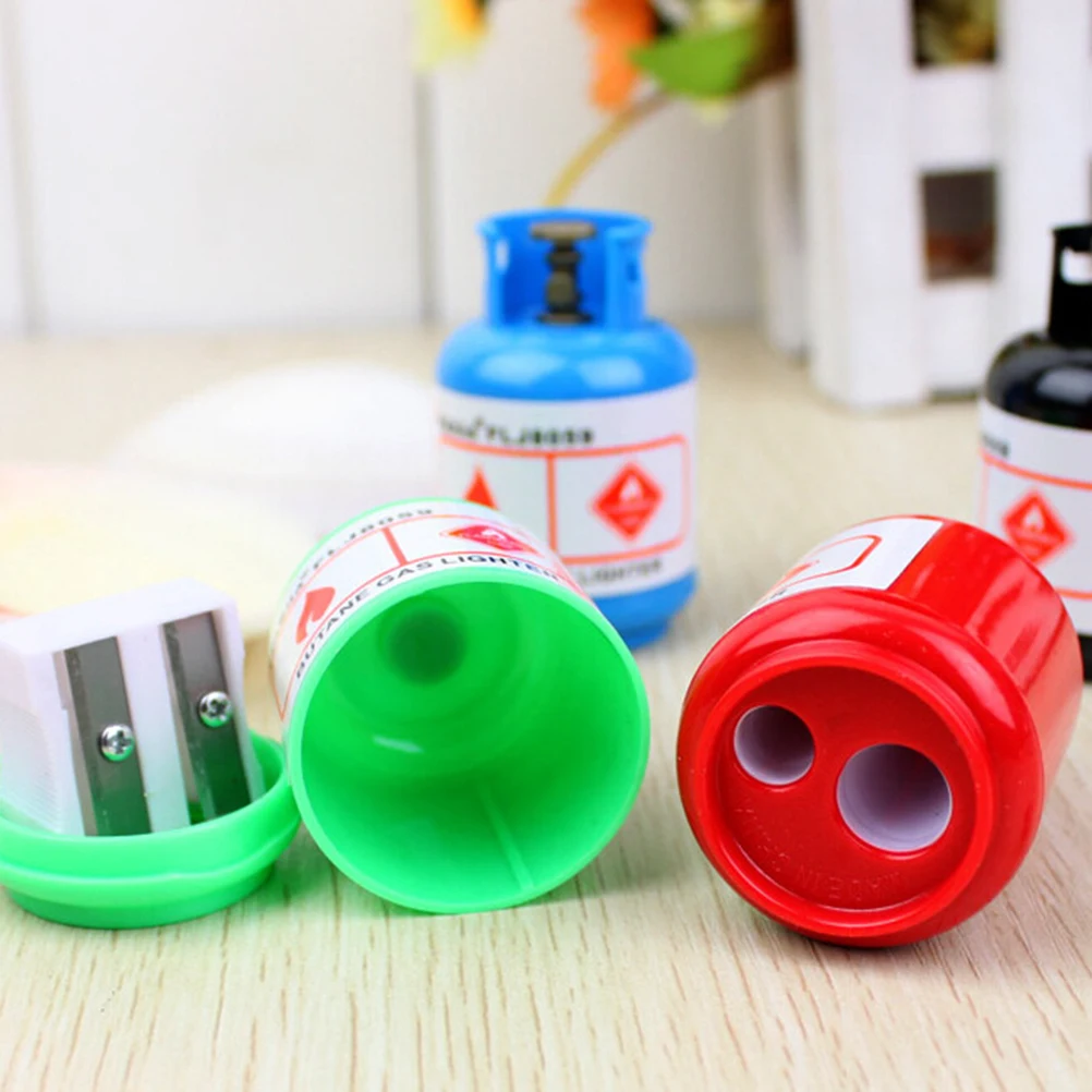 Креативный стильный мультяшный точильный карандаш с бензобаком подарок приз для