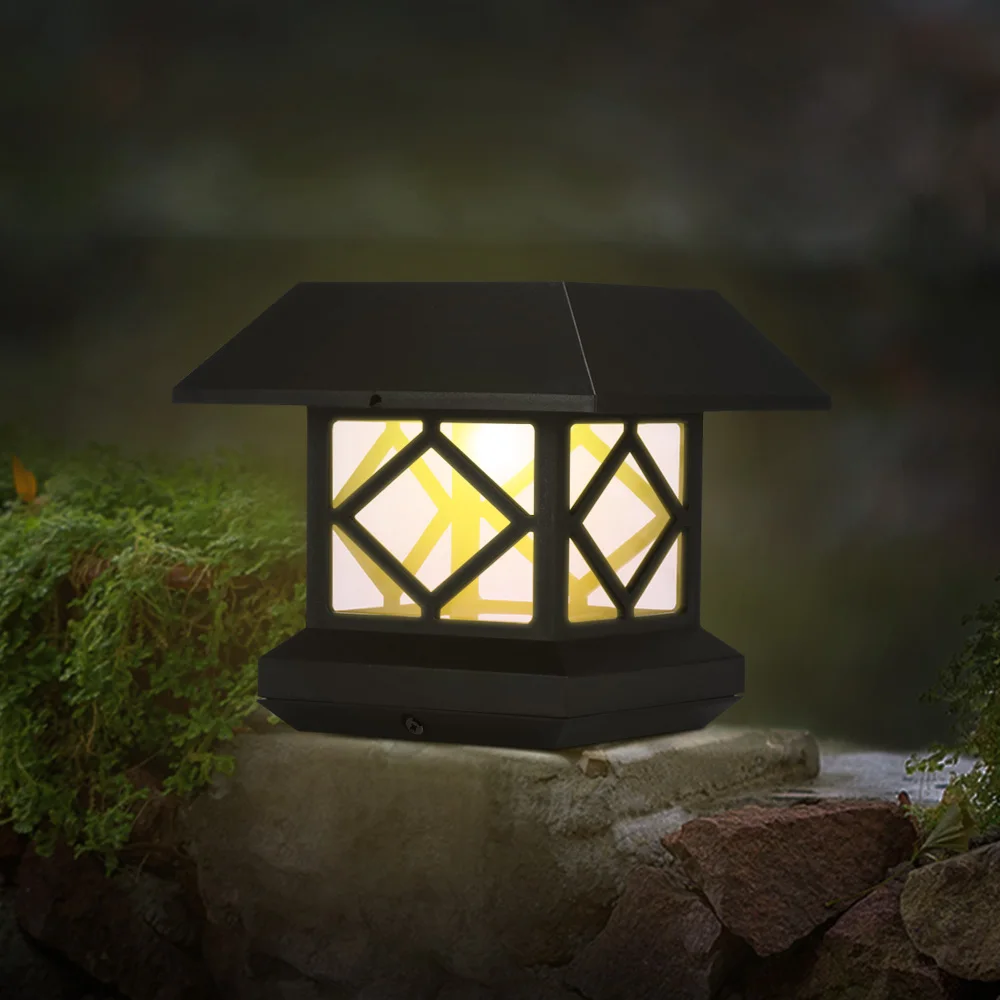 Светодиодная лампа на солнечной батарее водонепроницаемые уличные фонари с