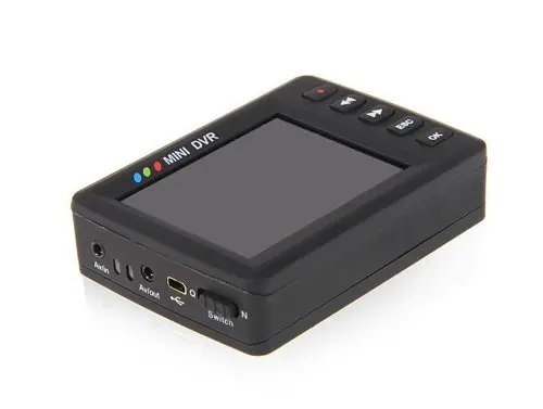 2," lcd Angel Eye портативная мини система записи видео Кнопка DVR видеокамера 750