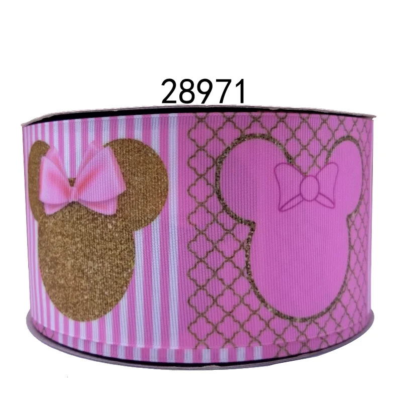 28971 50 двор мультфильм печатных grosgrain ленты 28840 - Цвет: 28971