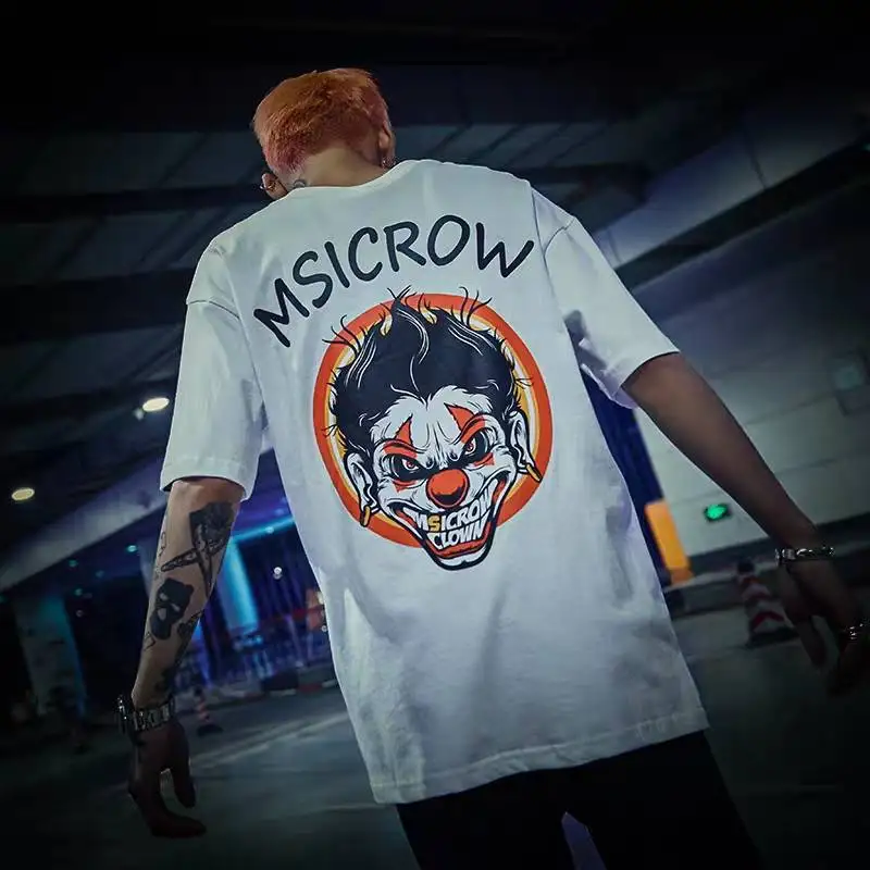 Мужская футболка с круглым вырезом забавная Повседневная в стиле хип хоп 100%
