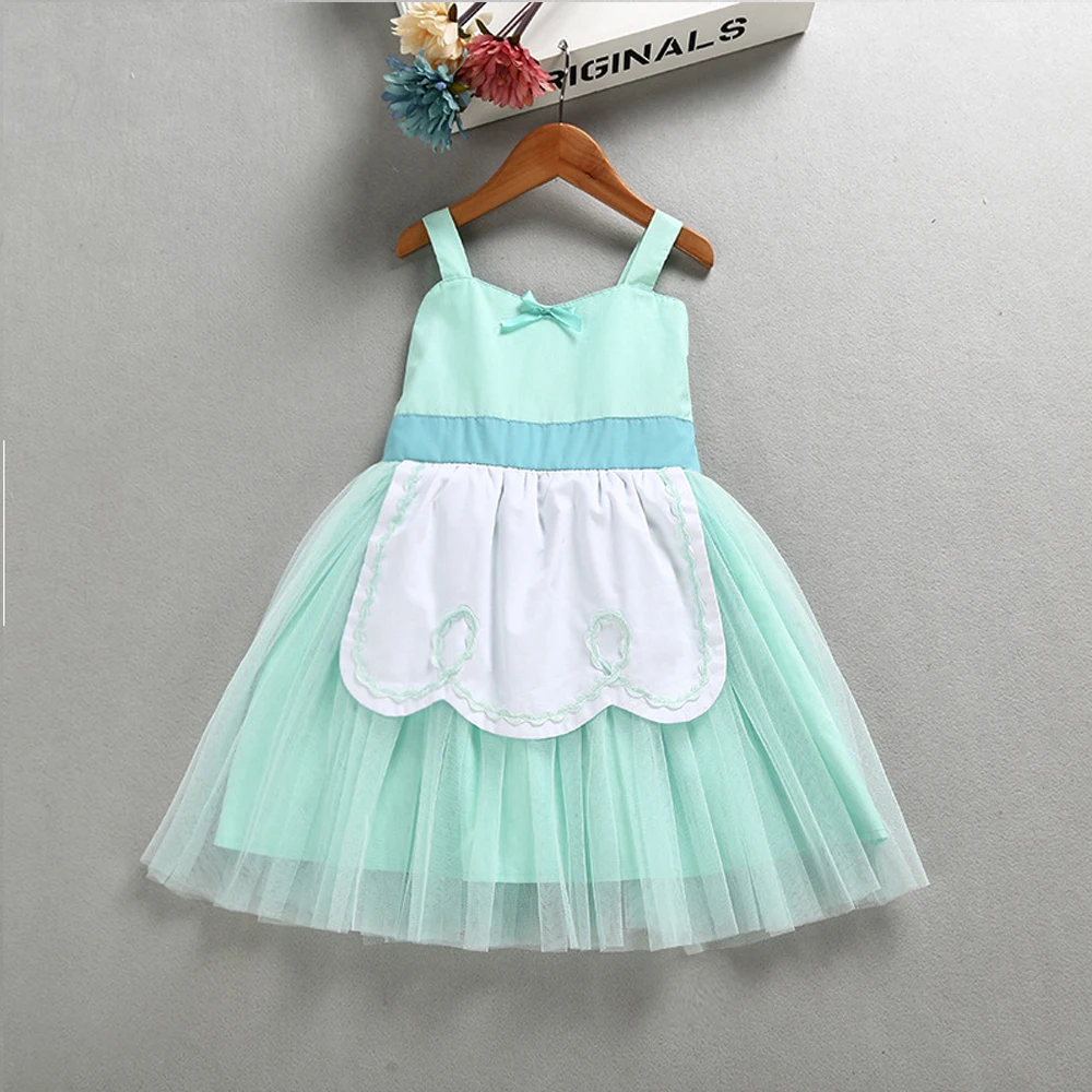 Summer Princess Alice dress girl Baby tutu Party Dresses Kids Belle Cinderella A-Line vestidos festa infantil clothing |