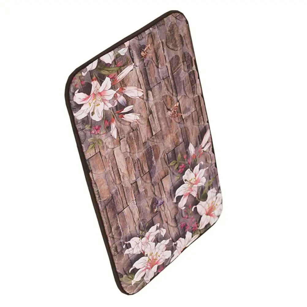 Мягкий коврик для ванной с 3D рисунком нескользящий напольный коврики кухни