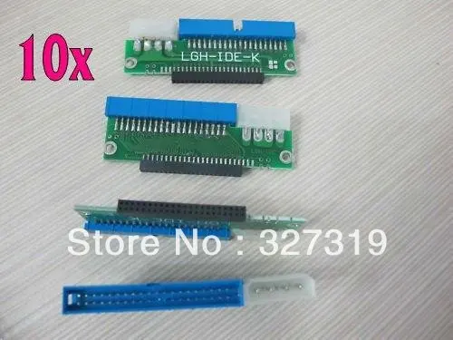 

10pcs 2.5 HD to 3.5 IDE LGH-IDE-K Hard Drive Adapter
