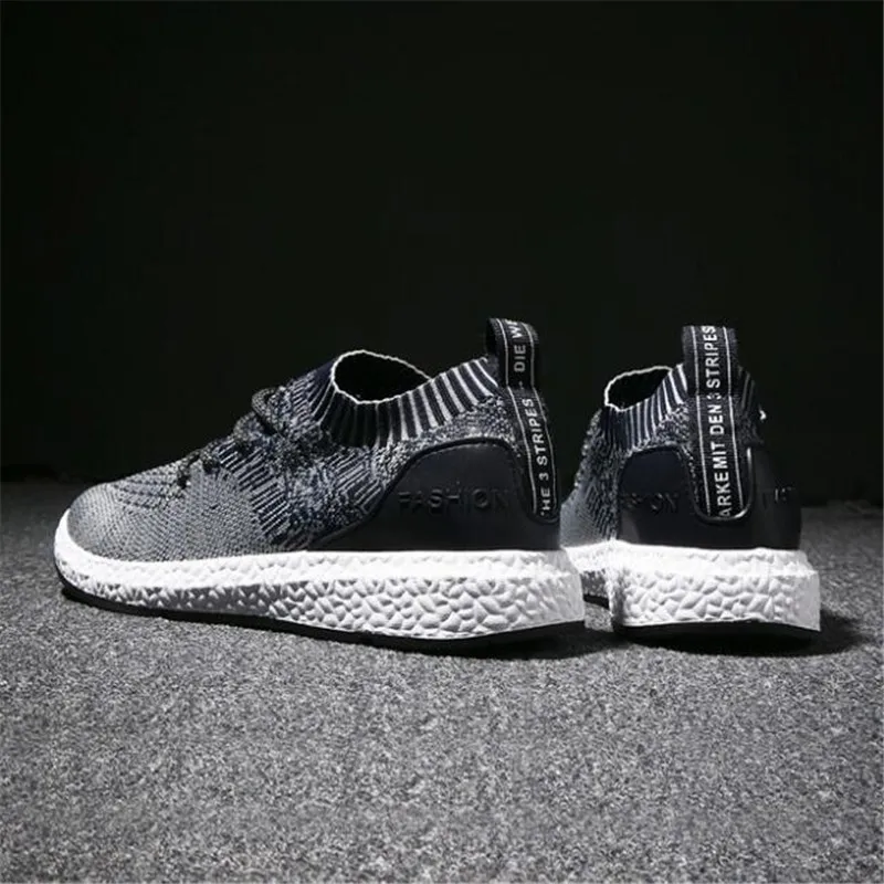 DIWEINI Ultra Light Casual Vulcanize Shoes Mens White Sneakers 2019 Lace Up Flats Man Cheap Breathable Footwear Zapatos | Обувь