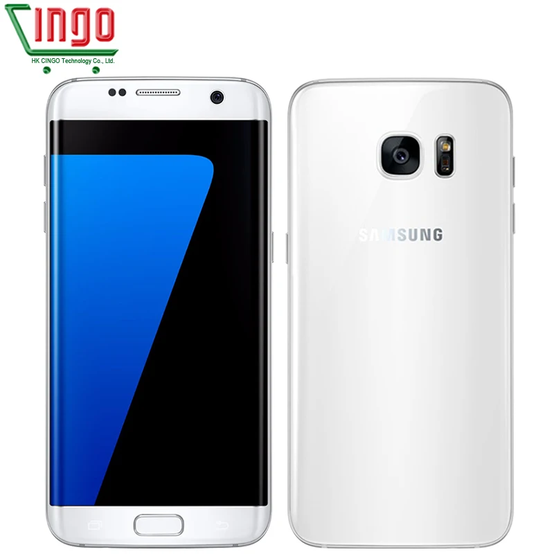 Samsung Galaxy S7 Edge 5,5 ''4 Гб ОЗУ 32 Гб ПЗУ водонепроницаемый смартфон One SIM четырехъядерный NFC 12MP 4G LTE 3600 мАч мобильный телефон