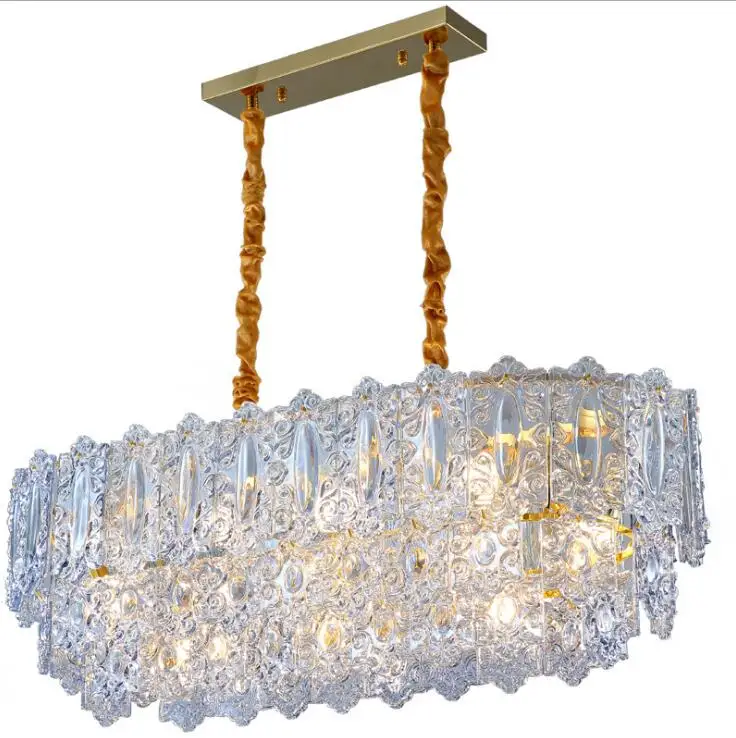 Hong Kong style light luxury palace crystal living room lighting postmodern atmosphere restaurant designer lamp | Лампы и освещение