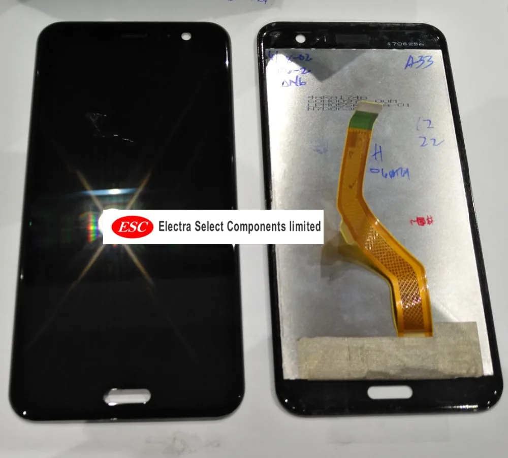 Протестировано для HTC U11 ЖК-дисплей кодирующий преобразователь сенсорного экрана