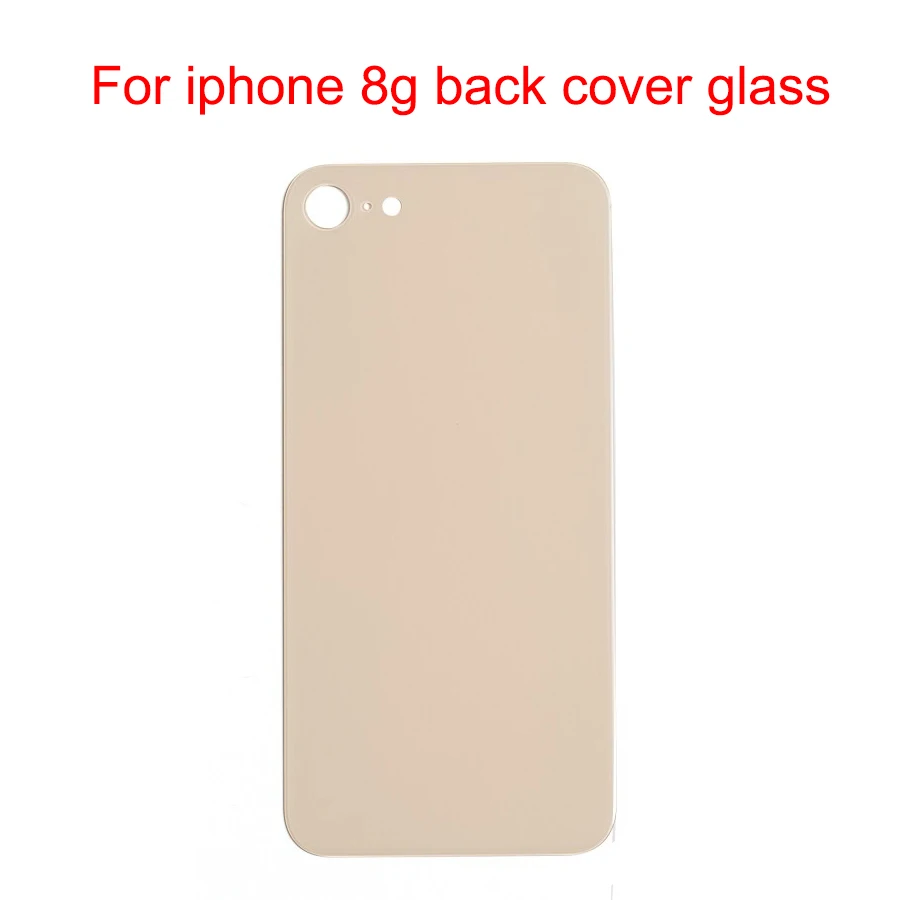 JPFix для iPhone 8G Задняя крышка батареи заднее стекло с объективом камеры и клейкой наклейкой