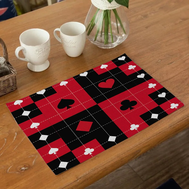 1 шт. кухонная подставка с геометрическим рисунком коврик для обеденного стола