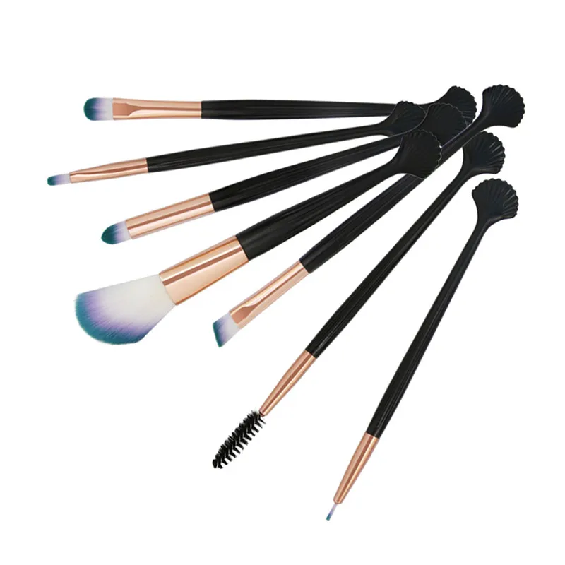 7 шт. набор кистей для макияжа основа ресниц тени бровей консилер пудра