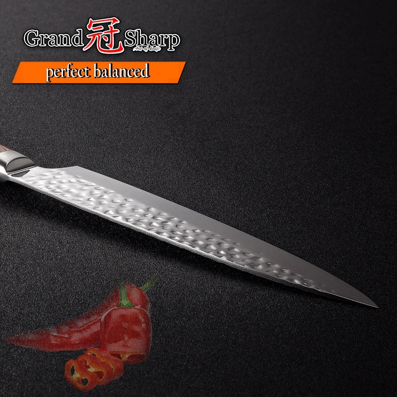 Профессиональные поварские ножи vg10 дамасский поварской нож японские Дамасские