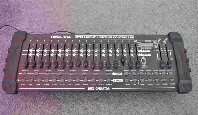 Быстрая доставка DMX512 384 каналов Dmx световая консоль контроллер DMX DJ 16 слайдер |