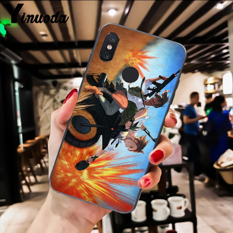 Yinuoda игра Playerunknown's Battlegrounds PUBG PhoneCase для Xiao mi Redm4X 6A 5A 7A Red mi 5 5Plus Note8 8Pro 7 mi A1 A2Lite