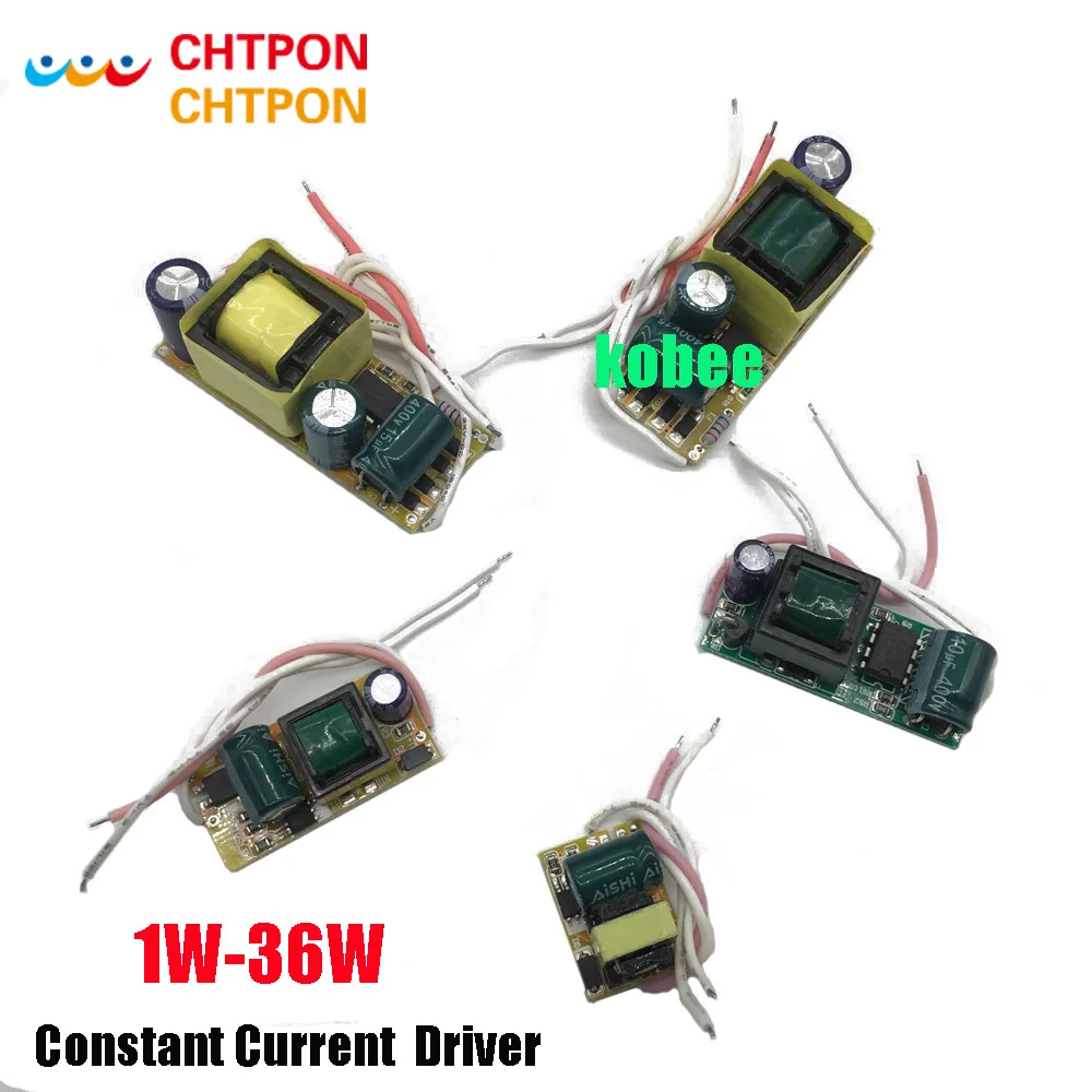 Источник питания для светодиодной лампы драйвер постоянного тока 2 шт. 280 мА 300 1 Вт