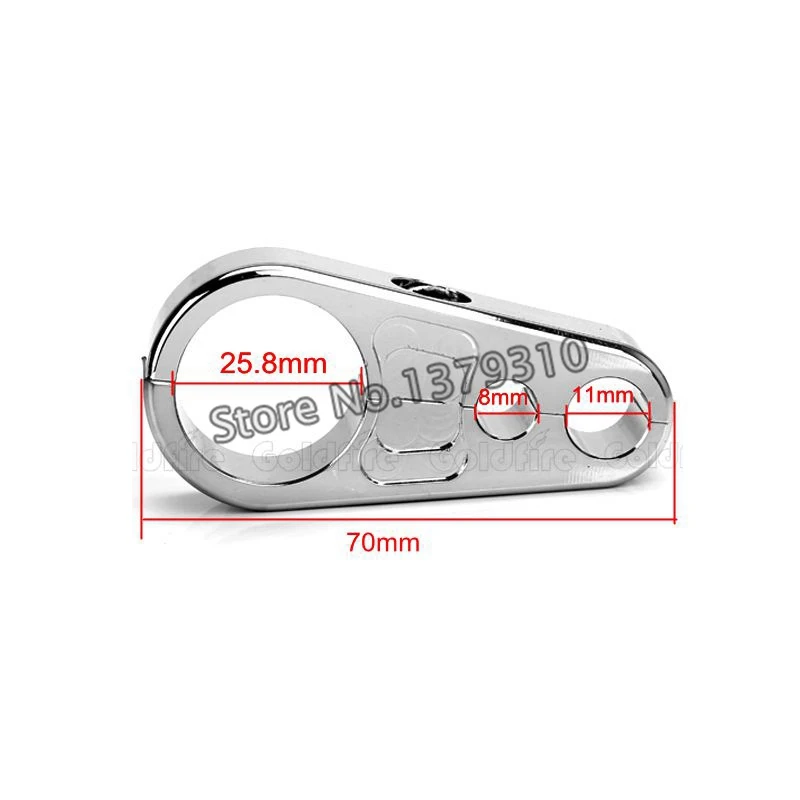 

Universal Motorcycle CNC Brake Clutch Cable Wire Clamp Clip 25MM Handle Bar For Yamaha Kawasaki Harley Honda Suzuki Sportster